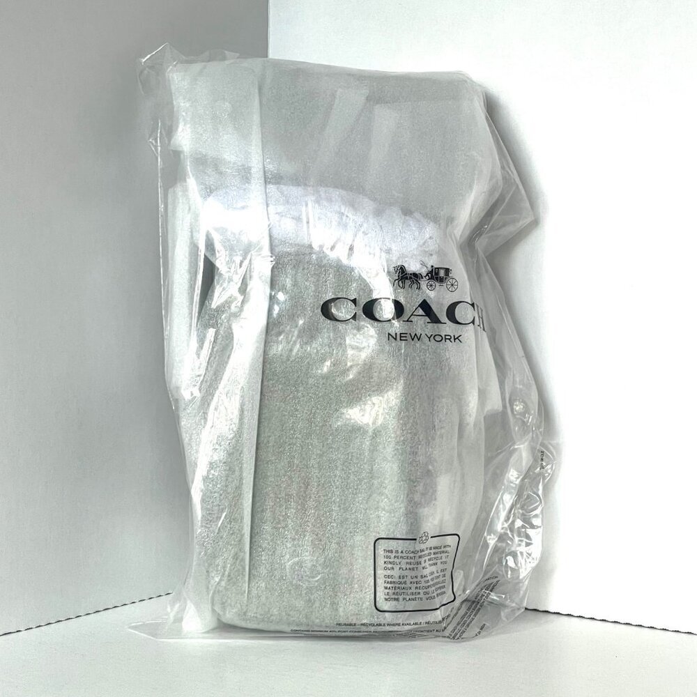 Coach Phone Crossbody Bag CP272 Crossgrain Leather Moss Pockets Unisex ORGPKG - Picture 2 of 12